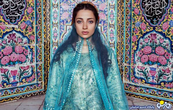 دخترشیرازی یکی اززیباترین دختران‌جهان/عکس