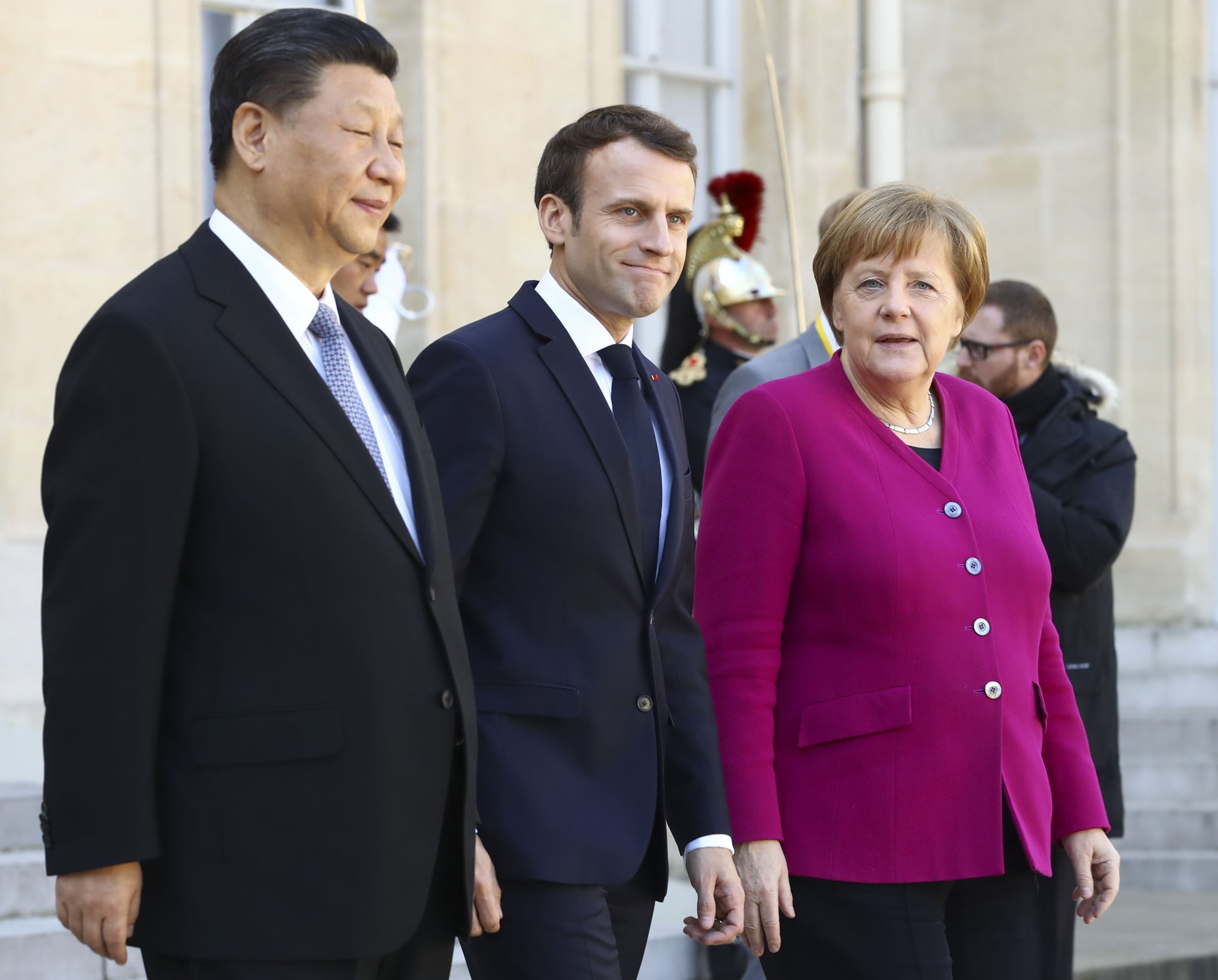 مذاکره یک ساعته سران چین، فرانسه و آلمان درمورد ایران