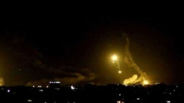حمله سه پهپاد و ۲۰ راکت به پایگاه آمریکا در فرودگاه اربیل