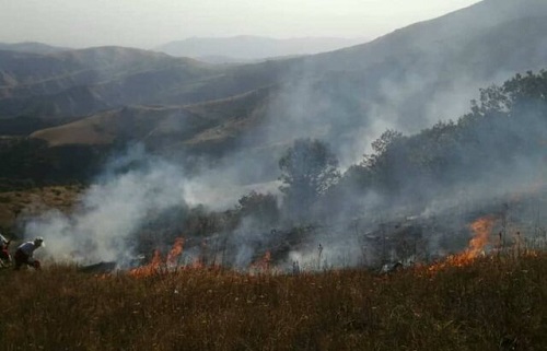  آتش‌سوزی در ارسباران