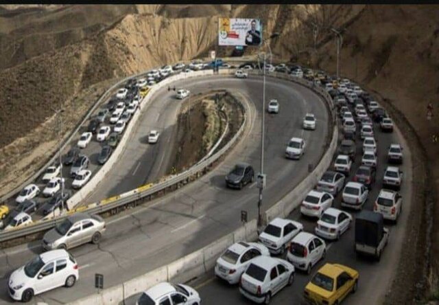 وضعیت جاده‌ها و راه ها، امروز ۱۶ خرداد ۱۴۰۱ / ترافیک سنگین در جاده‌های هراز و چالوس