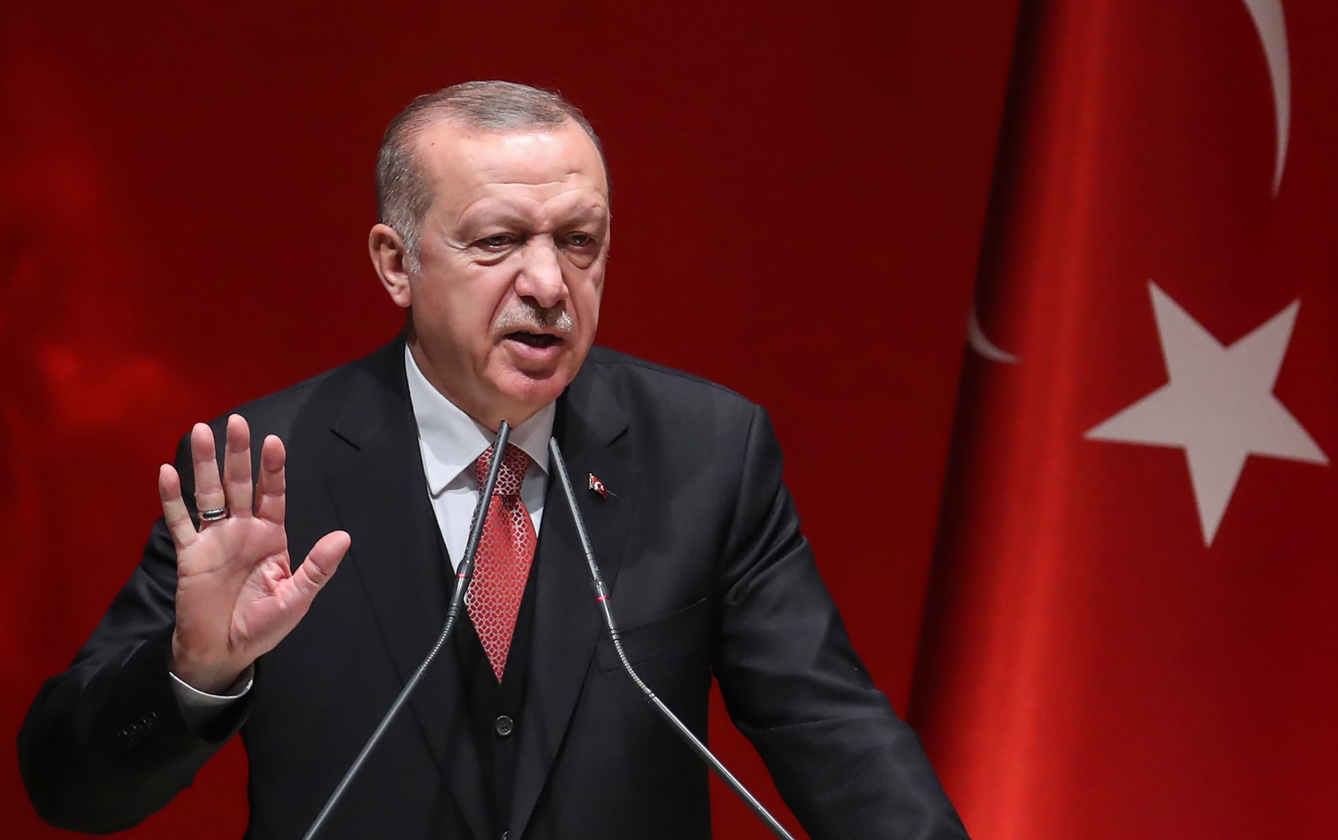 اردوغان: سوریه به لانه‌ای برای تروریست‌ها تبدیل شده / ایران و روسیه موضع خود را مشخص کنند