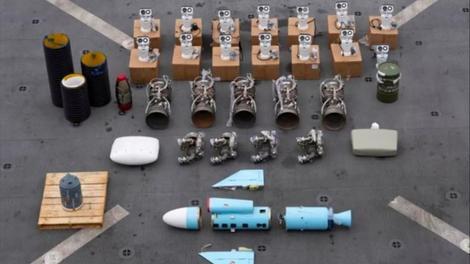 ارتش آمریکا مدعی توقیف کشتی حاوی قطعات موشک‌ ساخت ایران برای حوثی‌های یمن شد
