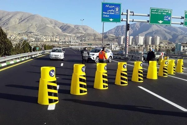 جاده کرج - چالوس و آزادراه تهران - شمال از فردا به مدت ۱۰ روز به صورت ۲۴ ساعته مسدود می‌شود