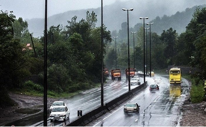 وضعیت جاده‌ها و راه‌ها، امروز ۱۹ اردیبهشت ۱۴۰۲ / بارش باران در جاده‌های البرز، تهران، مازندران، گلستان و خراسان شمالی