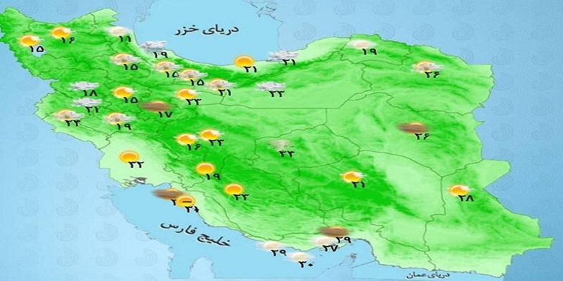 هشدار قرمز هواشناسی برای تهران و سمنان + جزئیات