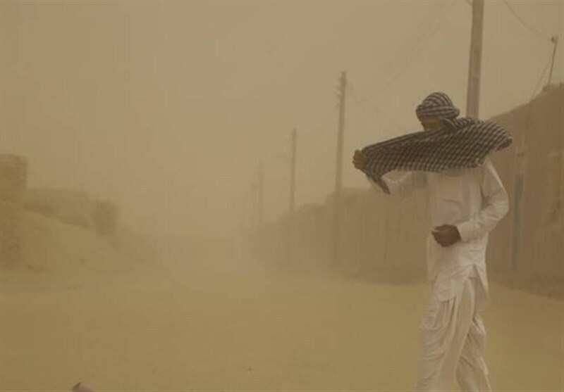 وزش باد شدید ۹۴ کیلومتری زابل را درنوردید/ مراجعه ۶۴۷ نفر به مراکز درمانی