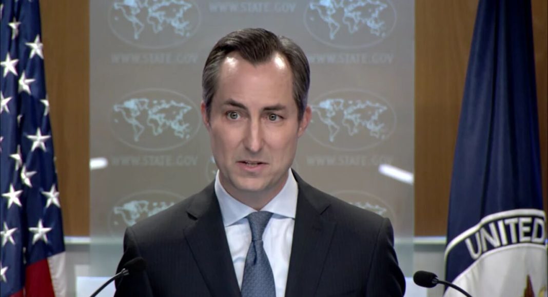 متیو میلر: ایران هرگز به سلاح هسته‌ای دست نمی‌یابد / همه گزینه‌ها همچنان روی میز هستند؛ در صورت لزوم مورد استفاده قرار خواهند گرفت