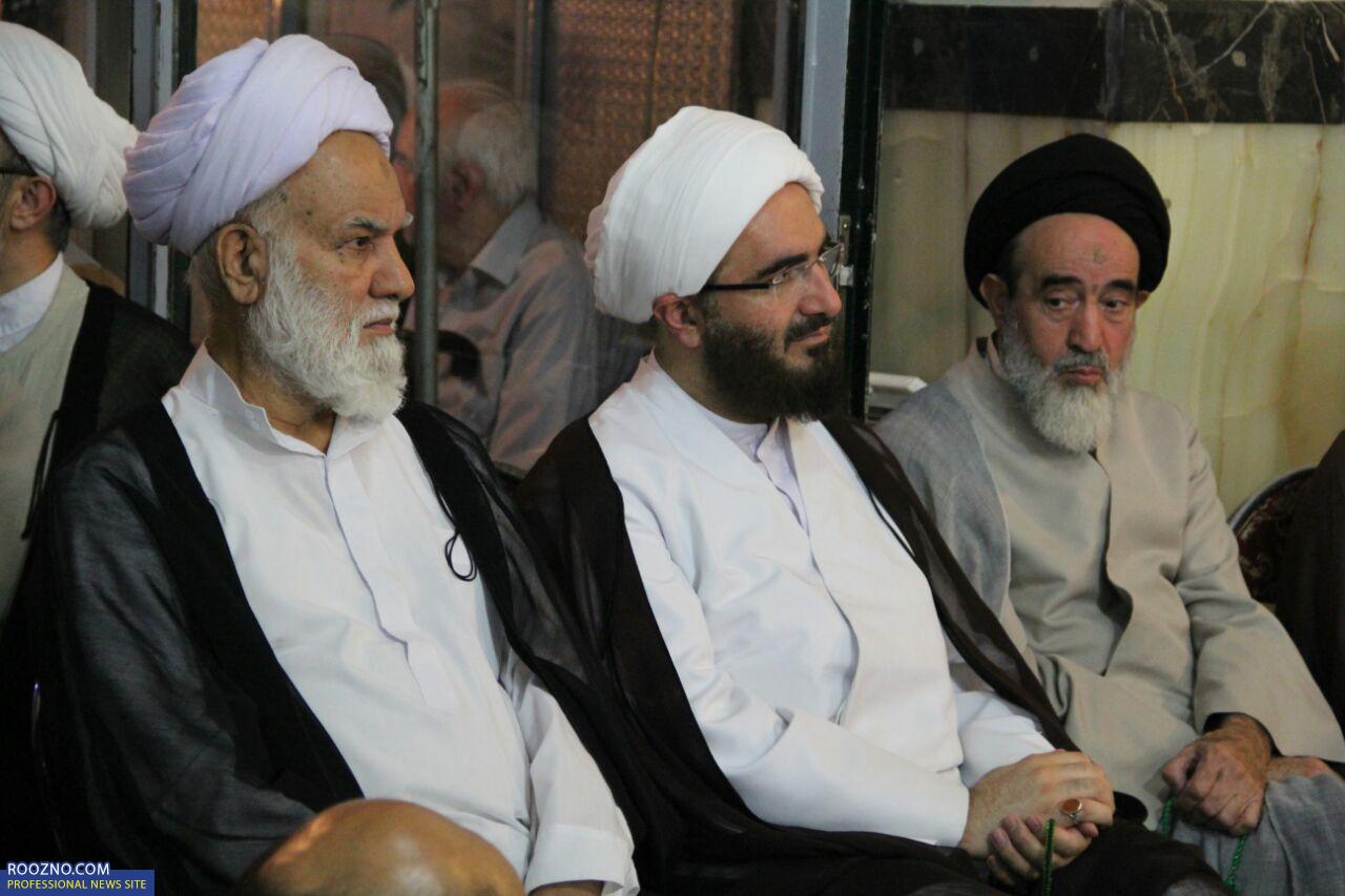 مراسم یادبود آیت الله فیروزآبادی /تصاویر