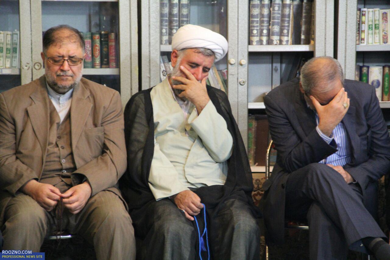 مراسم یادبود آیت الله فیروزآبادی /تصاویر