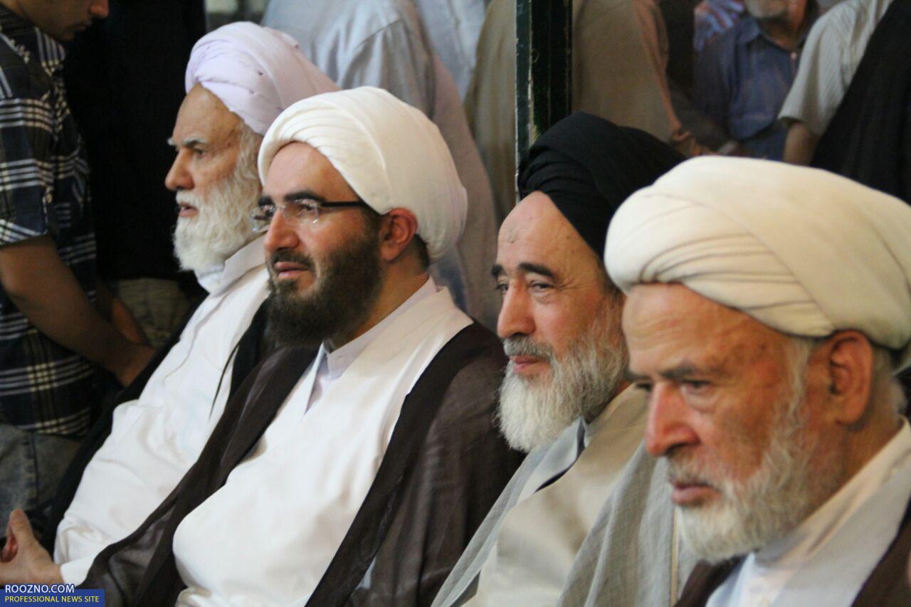 مراسم یادبود آیت الله فیروزآبادی /تصاویر