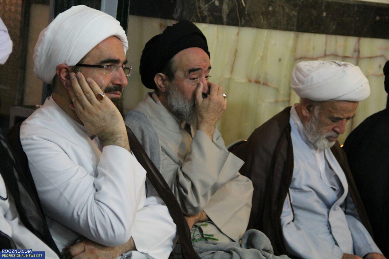 مراسم یادبود آیت الله فیروزآبادی /تصاویر