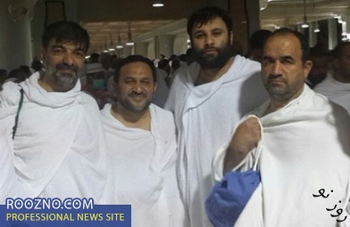 الیاس قالیباف به همراه سردار رادان در مکه/عکس
