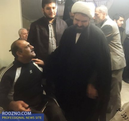 عیادت نوه امام از آسایشگاه جانبازان ثارالله/عکس عیادت نوه امام از آسایشگاه جانبازان ثارالله/عکس