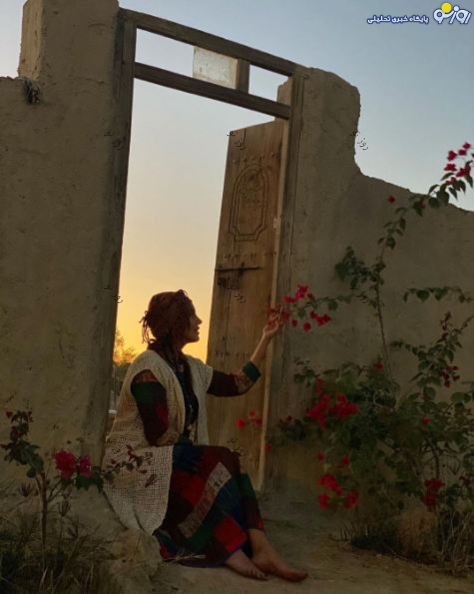 الناز شاکردوست و دختر کولی +عکس