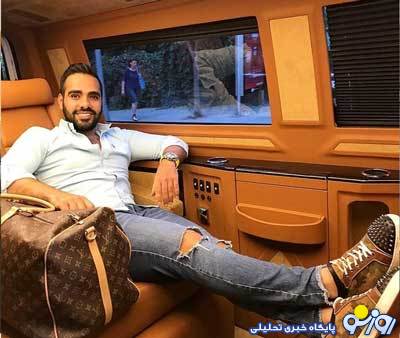دستگیری ساشا سبحانی در اسپانیا/عکس
