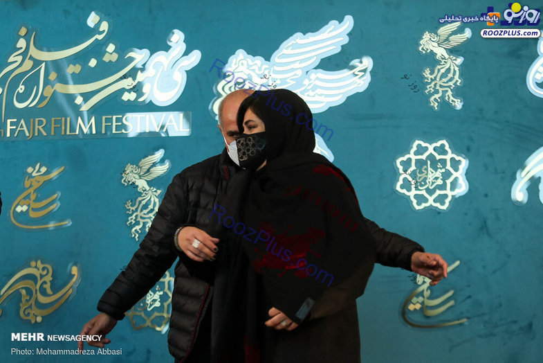 ماسک عجیب باران کوثری در اولین روز جشنواره فجر +عکس