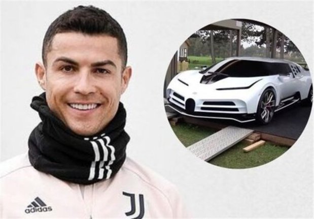 خودرو فوق لاکچری کریس رونالدو