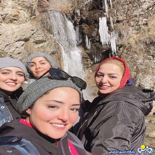 خوشگذرونی های «نرگس محمدی» درکنار مادر و خواهرانش+عکس