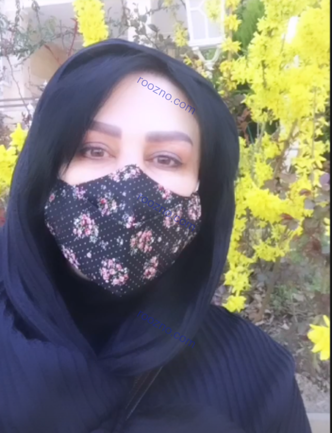 ماسک گل گلی ِ خانم بازیگر +عکس