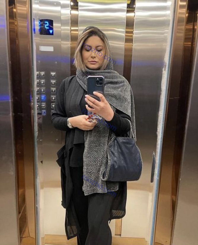 سلفی آسانسوری فریبا نادری +عکس