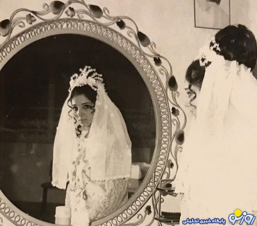 عکس زیرخاکی از عروسی مادر الناز حبیبی