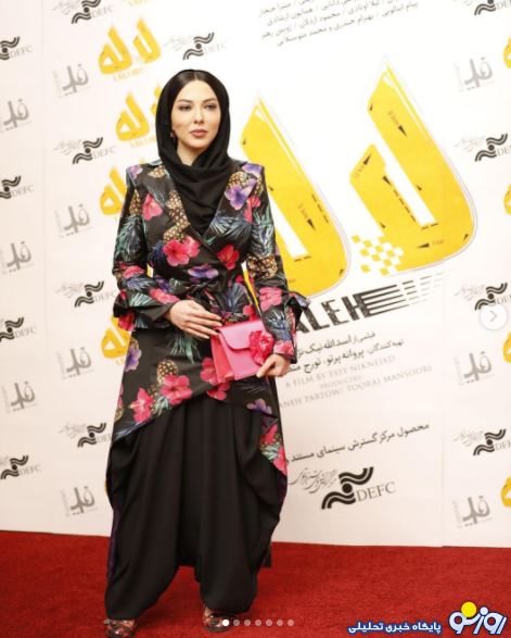 مانتوی خاص خانم بازیگر +عکس