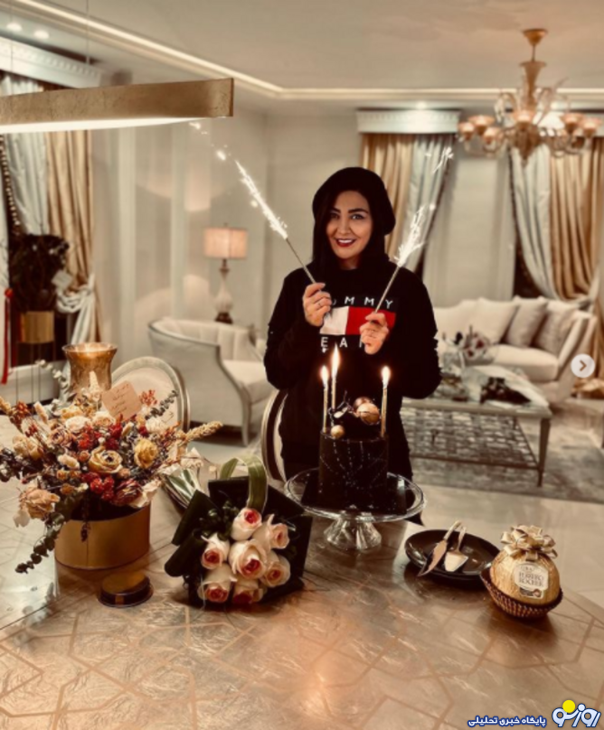 تولدی ساده در خانه شیک مریم معصومی +عکس