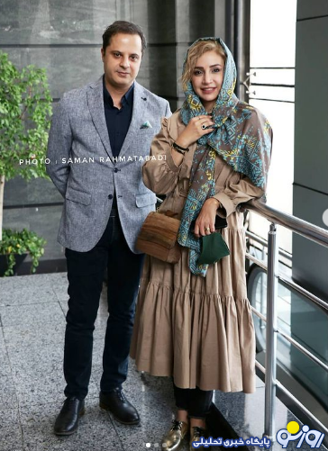 استایل متفاوت شبنم قلی خانی در کنار همسرش+ عکس
