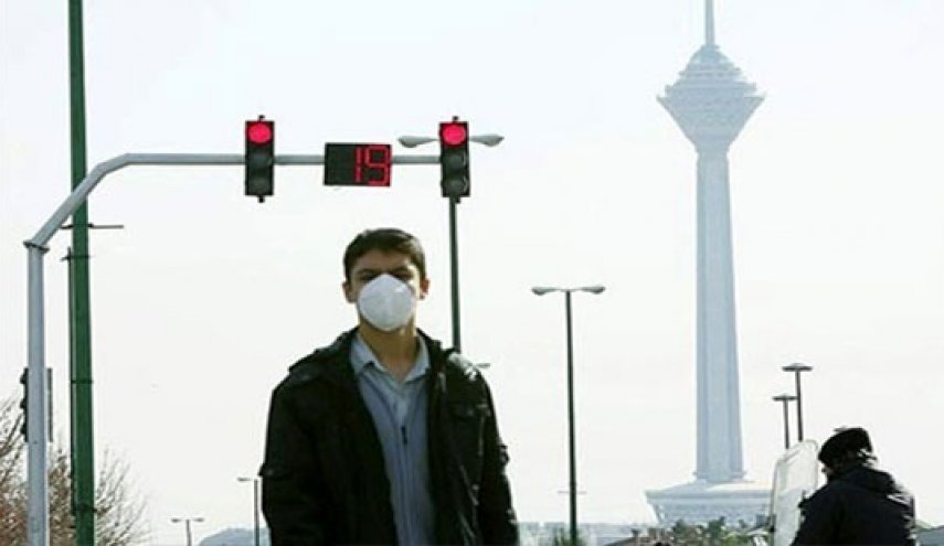 کیفیت هوای تهران در شرایط ناسالم برای بیماران قلبی و سالمندان