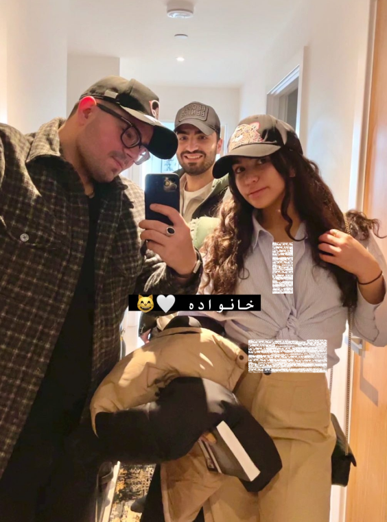 جدیدترین عکس لو رفته از دنیز دختر علی دایی در اروپا