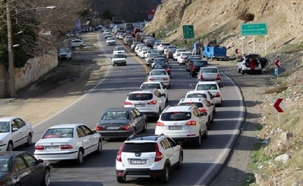 وضعیت جاده‌ها و راه ها، امروز ۲۳ دی ۱۴۰۰ / ترافیک سنگین در آزادراه کرج - قزوین