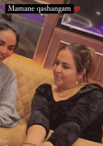 جنجال مادرزن بی حجاب مهدی قائدی/عکس