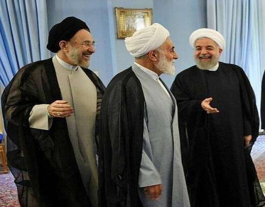 واکنش عصبی روزنامه دولت به دیدارهای روحانی با خاتمی، ناطق، لاریجانی، جهانگیری باهنر و ....
