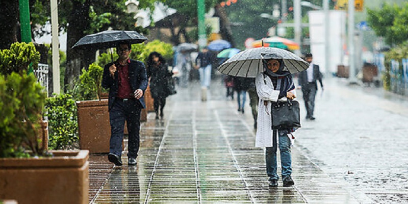 امشب در تهران باران می بارد.  پیش بینی هوای پایتخت در روزهای آینده