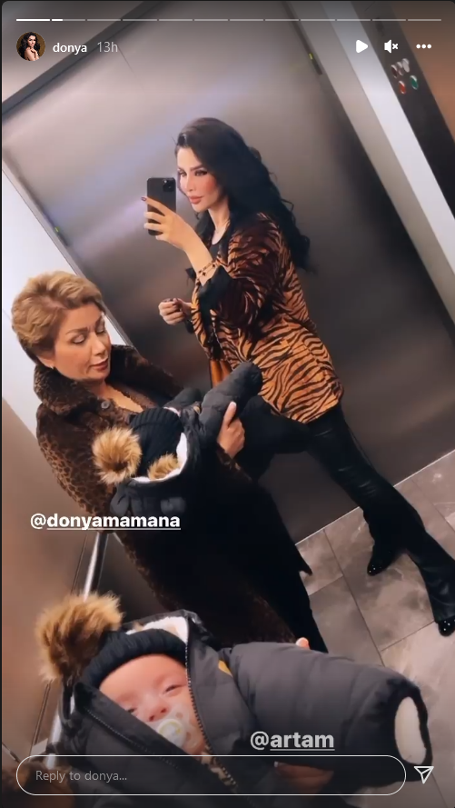 تفریح لاکچری دنیا جهانبخت در لندن!/عکس تفریح لاکچری دنیا جهانبخت در لندن!/عکس