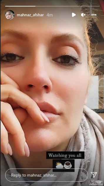 نگاه عاشقانه و نزدیک مهناز افشار + عکس نگاه عاشقانه و نزدیک مهناز افشار + عکس