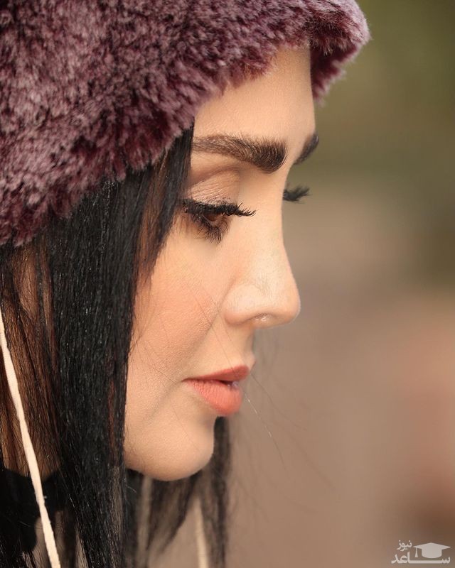 نیمرخ زیبا و بی نقص خانم بازیگر کولاک کرد/عکس