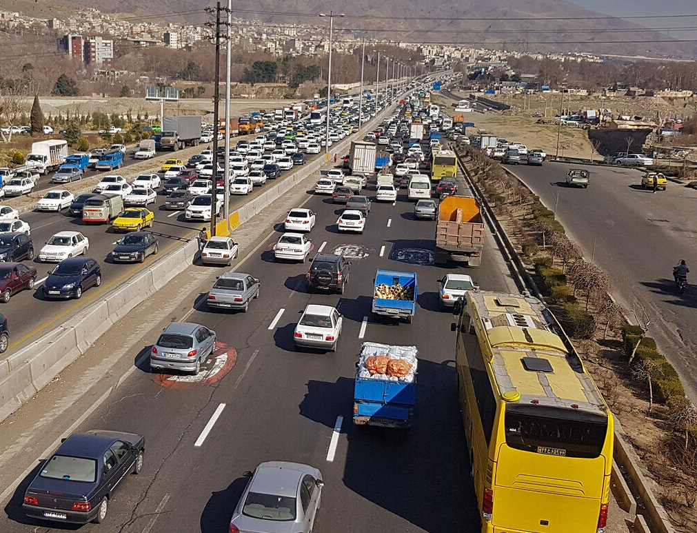 وضعیت جاده‌ها و راه ها، امروز ۱۲ اردیبهشت ۱۴۰۰