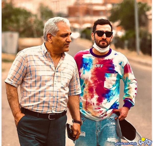 مهران مدیری و پسر خلافکارش! + عکس