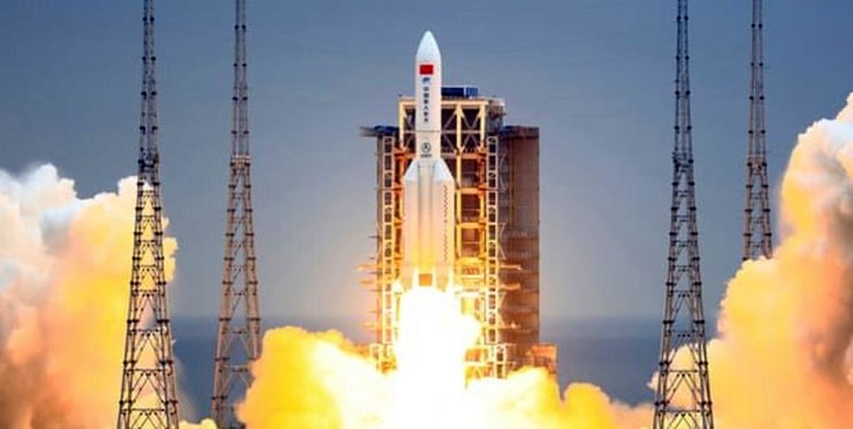 بقایای موشک فضایی چین وارد بر فراز اقیانوس هند و در نزدیکی مالدیو وارد جو زمین شد