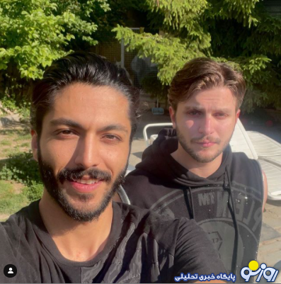 سلفی کیسان دیباج و حیایی کوچک + عکس