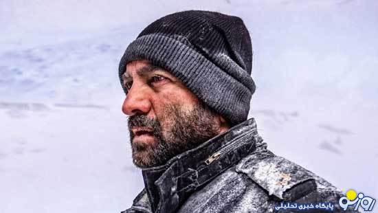 چهره یخ‌زده مجید صالحی در «برف آخر»/عکس