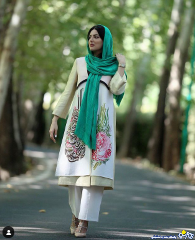 مانتوی خاص و محشر هلیا امامی +عکس