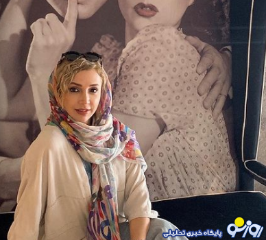 شبنم قلی خانی در یک عکس منشوری