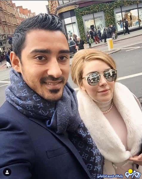 عکس لو رفته از رضا قوچان نژاد و همسر جذابش بدون حجاب