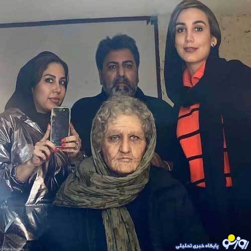 گریم سنگین باران کوثری برای ملکه گدایان/عکس