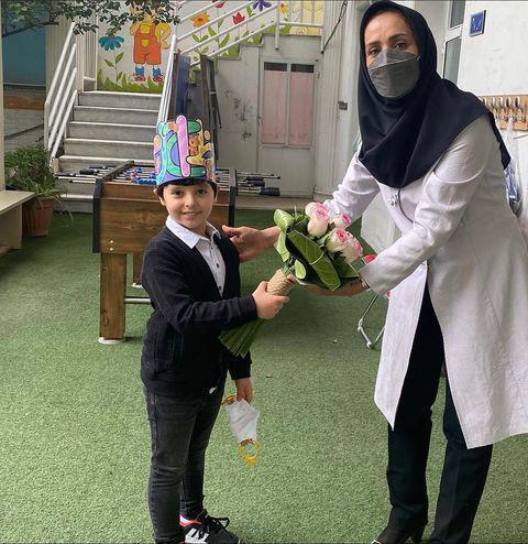 جشن الفبای پسر مصطفی کیایی + عکس پسر مصطفی کیایی