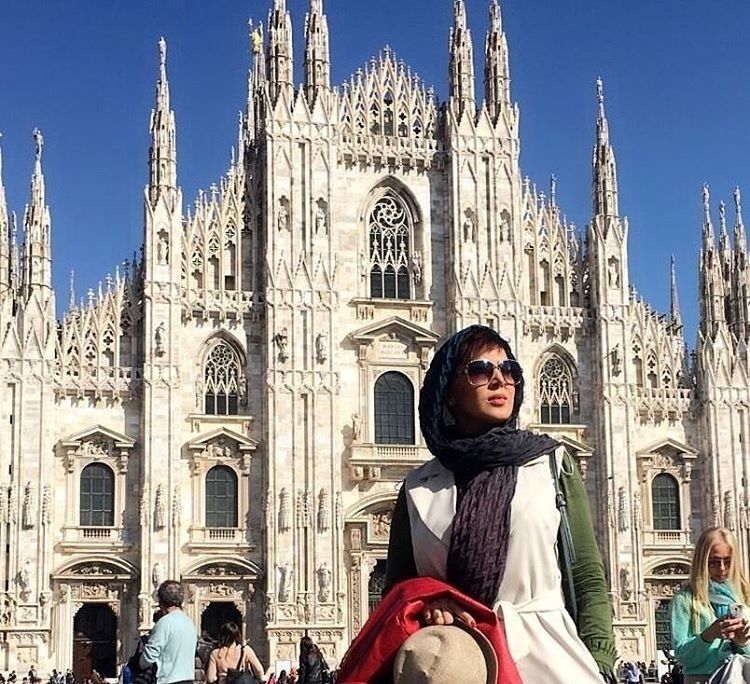 تفریح فوق لاکچری لیلا بلوکات در ایتالیا + عکس