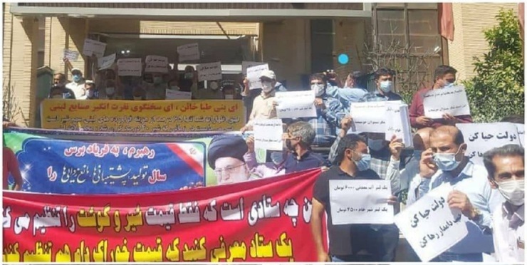  اعتراض‌های دامداران